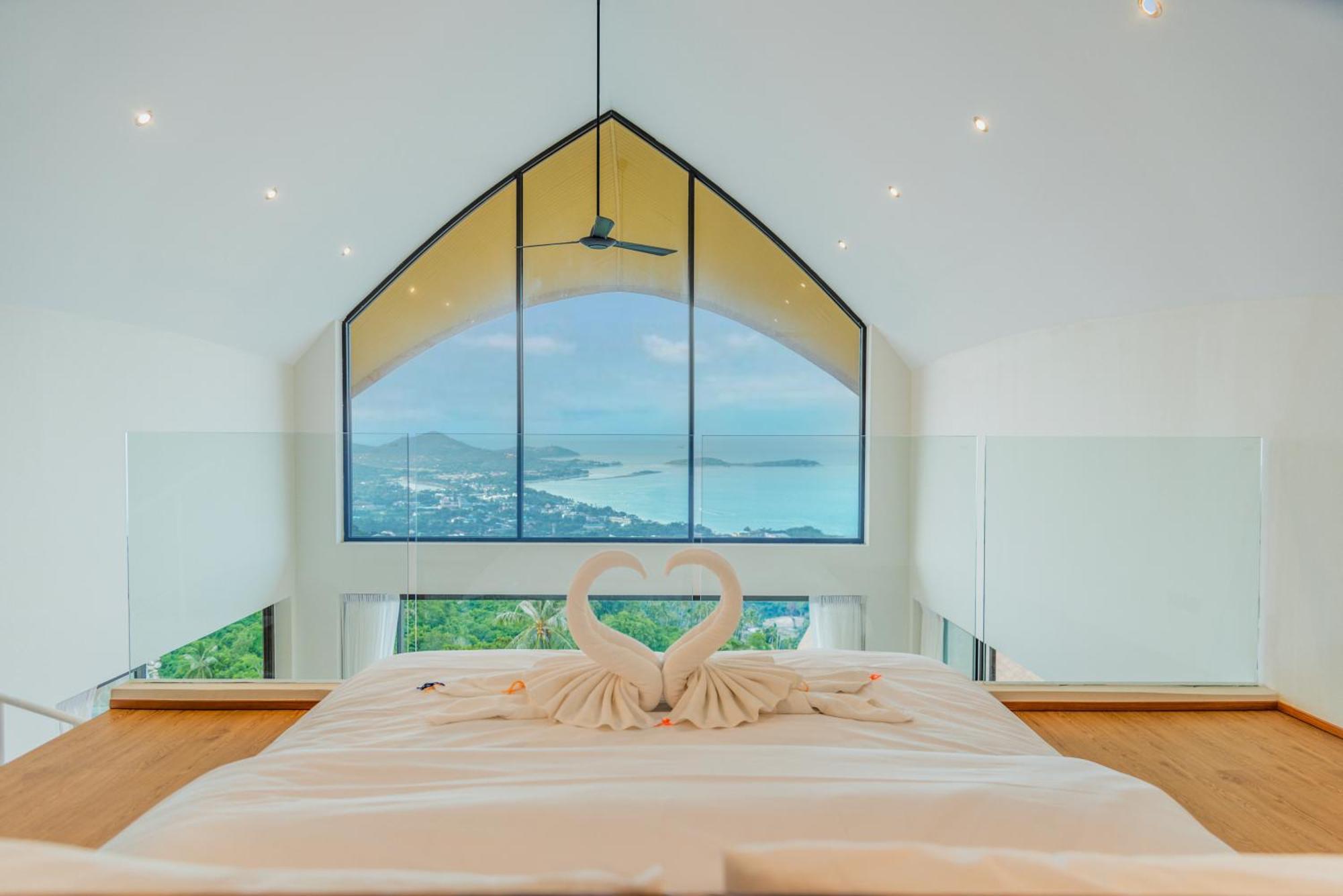 Samui Sky Cottage - 2Br Villa With Infinity Pool Amphoe Koksamui Exteriör bild
