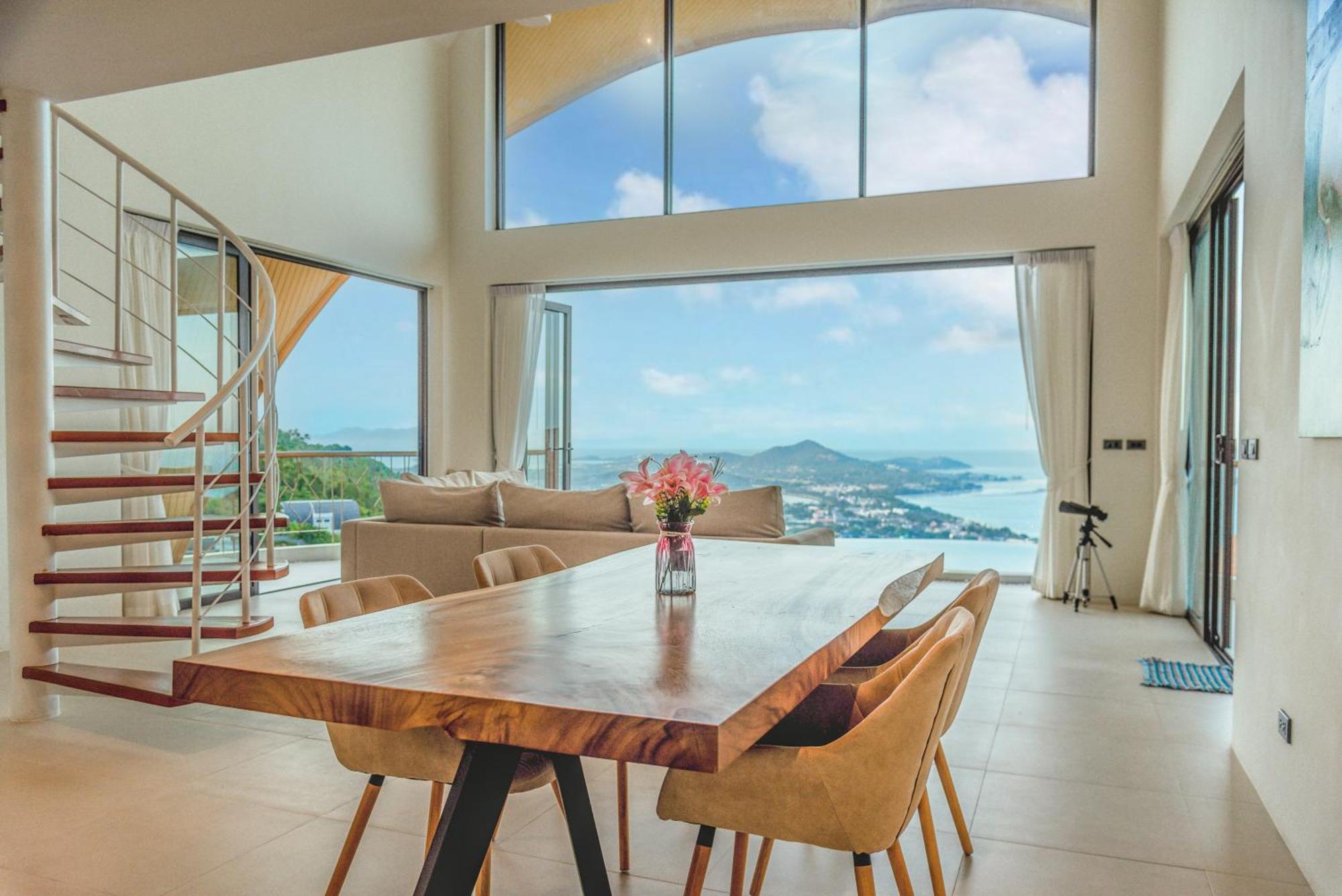 Samui Sky Cottage - 2Br Villa With Infinity Pool Amphoe Koksamui Exteriör bild
